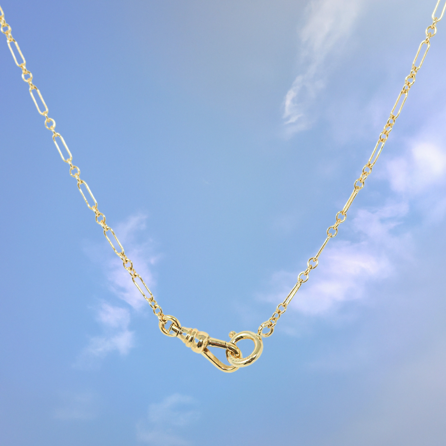 Albert Necklace by Quinney Collection 14k Gold FIlled jewelry. Made in Victoria BC Canada