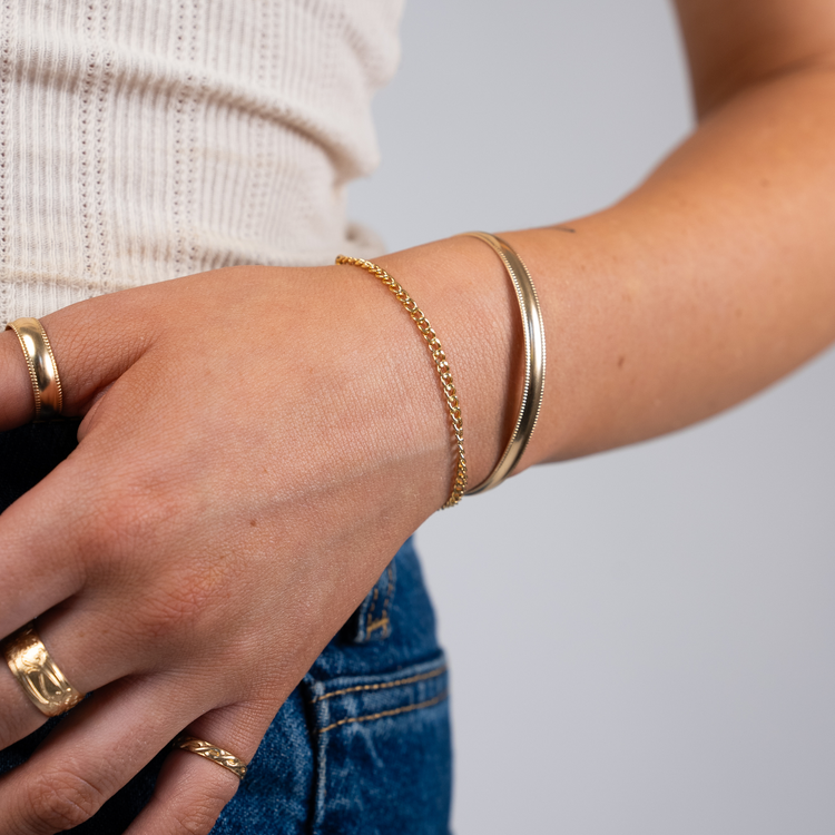 Milgrain Cuff Bracelet